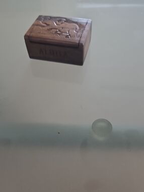 Wooden Jewelry Box - Brown Small Jewelry Organizer